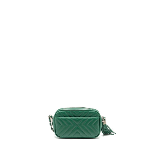 Chanel Small Camera Bag Calfskin Green SHW