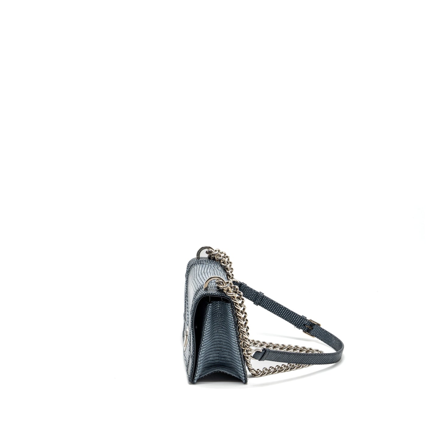Luxury Dior small Luxury Diorama lizard silver/multicolour SHW