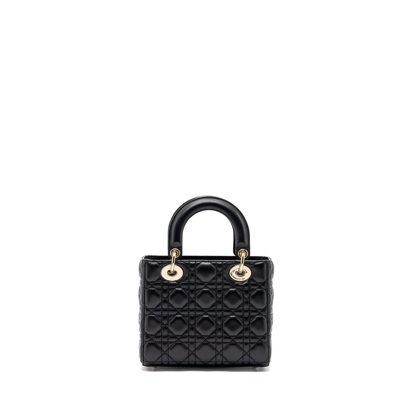 Luxury Dior My ABC Luxury Dior Small Lady Luxury Dior Lambskin Black LGHW