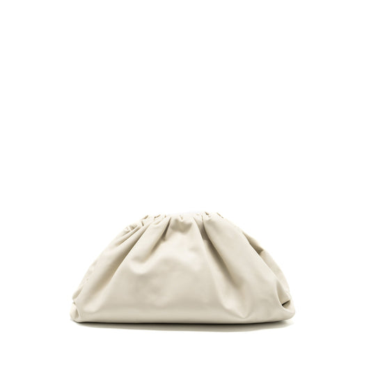 Bottega Veneta The Pouch Calfskin White GHW