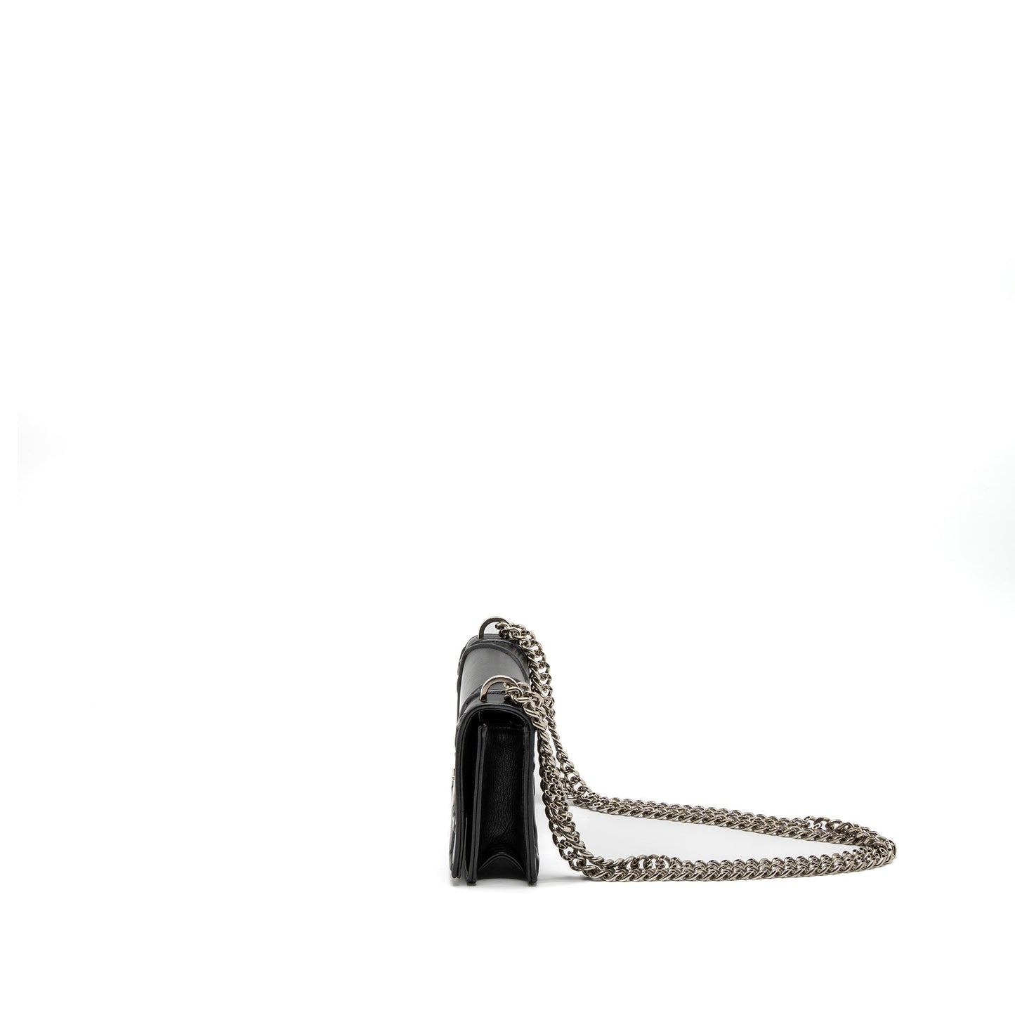 Luxury Dior Mini Luxury Diorama Bag Calfskin Black SHW