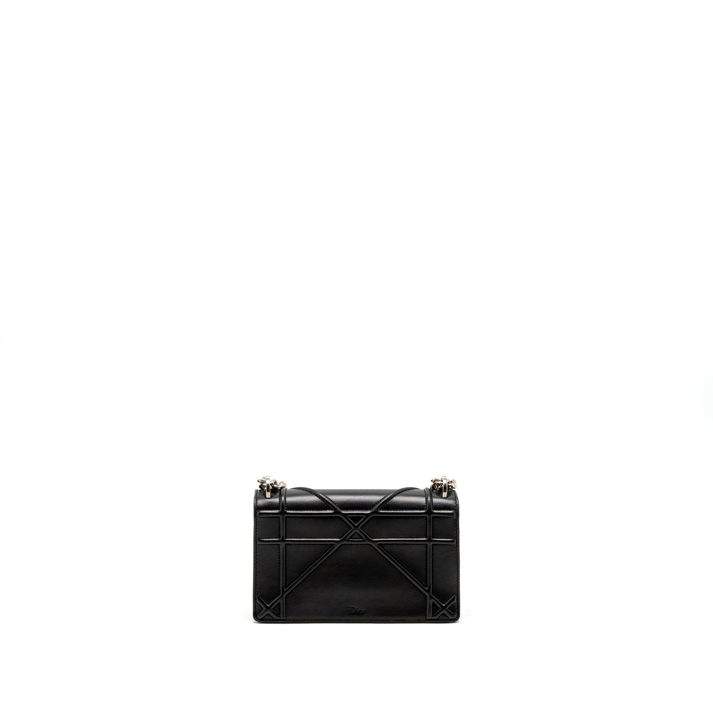 Luxury Dior Mini Luxury Diorama Bag Calfskin Black SHW