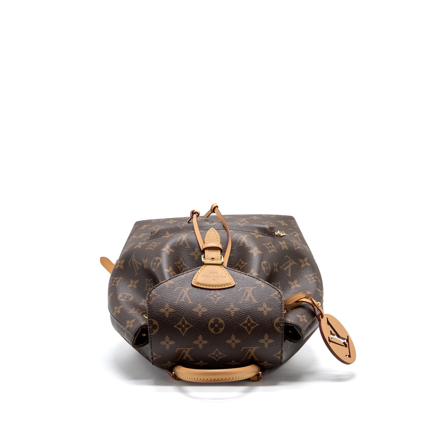 Louis Vuitton Montsouris PM backpack monogram canvas / leather GHW (New Version)