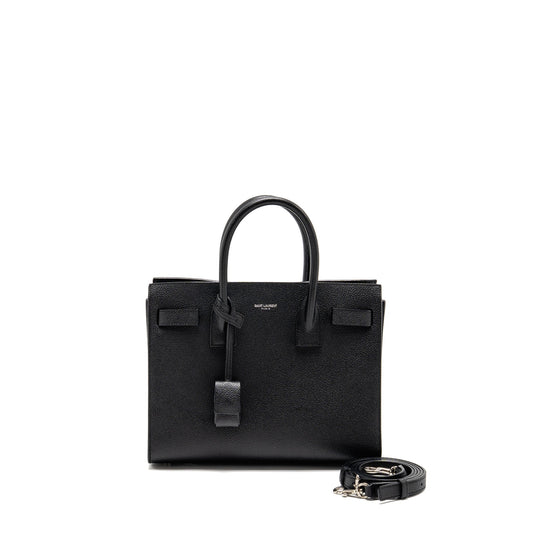 Saint Laurent sac de JOUR Grained Calfskin Black SHW