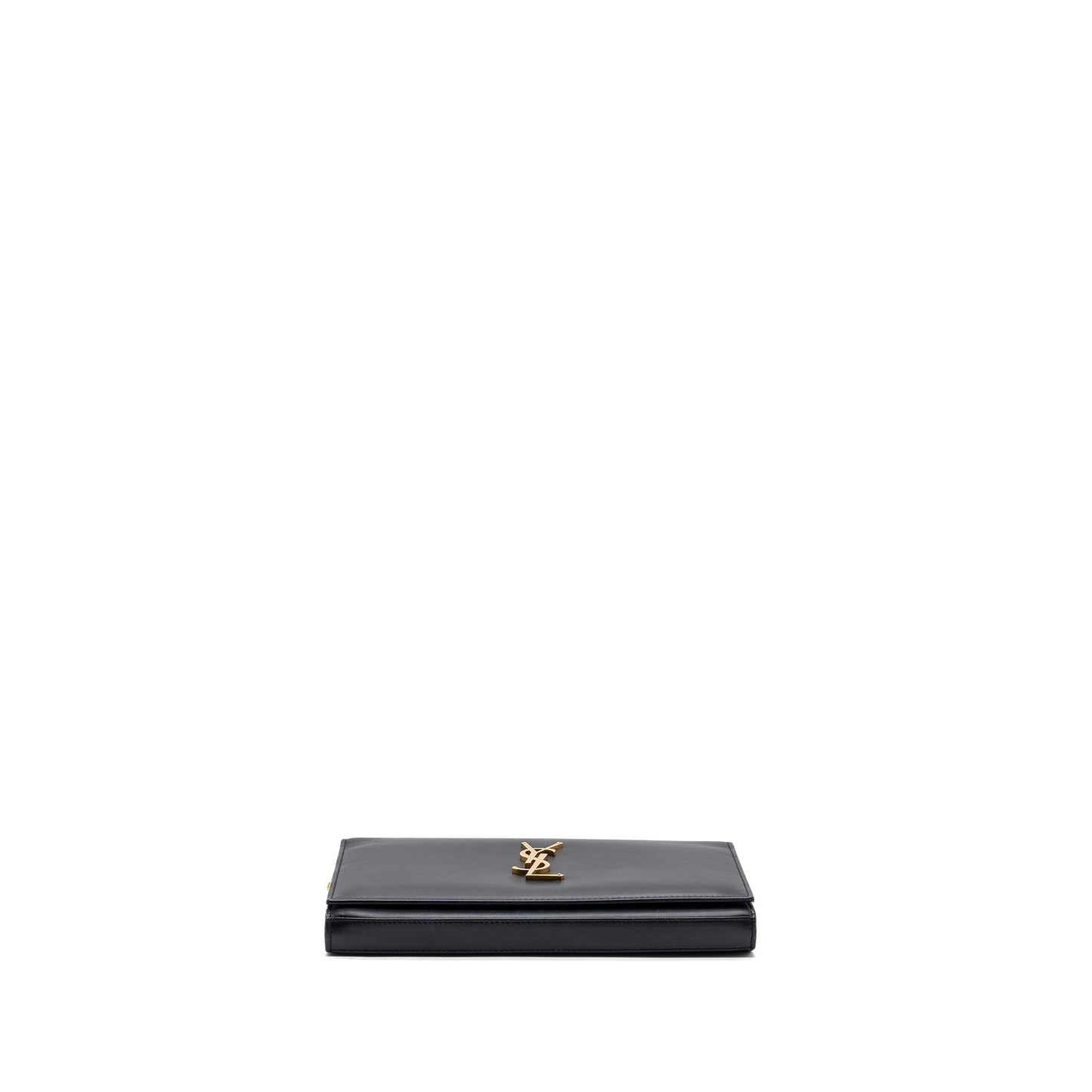 saint laurent flap chain bag lambskin black GHW