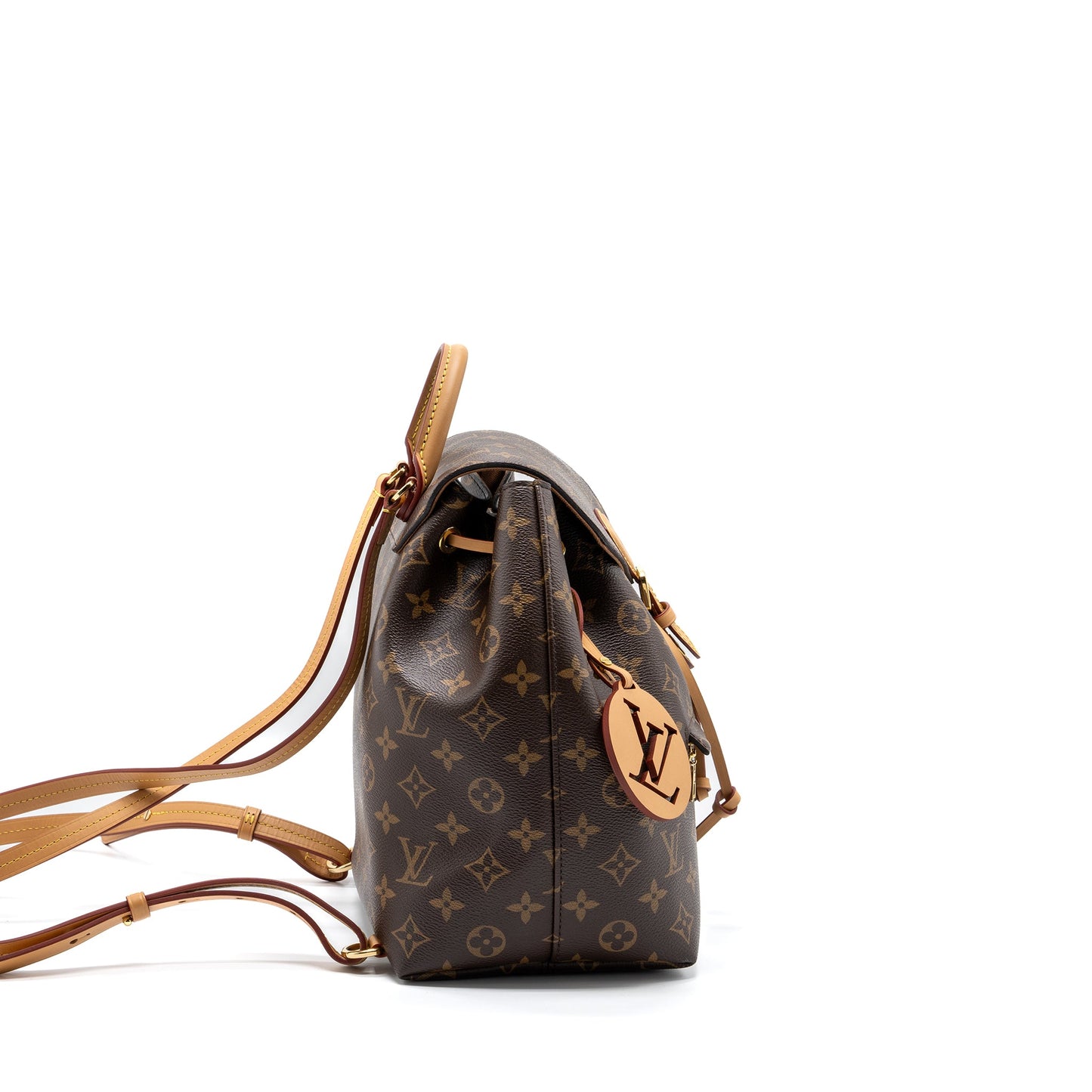 Louis Vuitton Montsouris PM backpack monogram canvas / leather GHW (New Version)