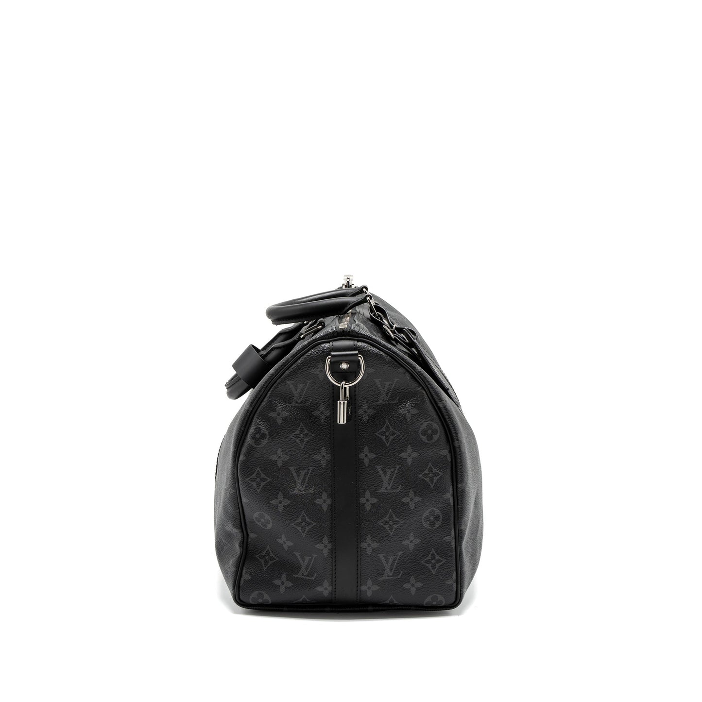 Louis Vuitton Keepall Bandoulière 45 Monogram Eclipse Canvas SHW