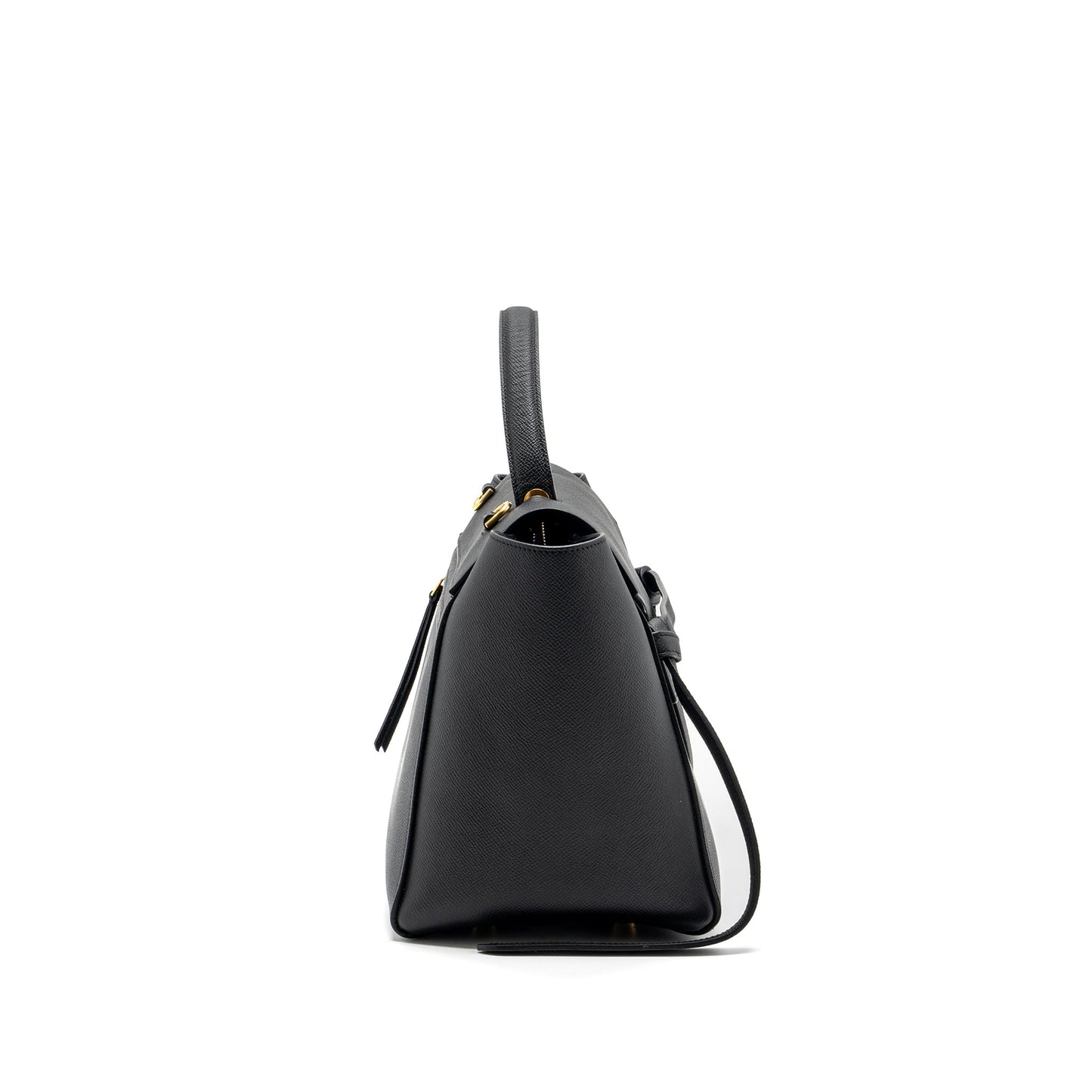 Celine mini belt bag grained calfskin black GHW
