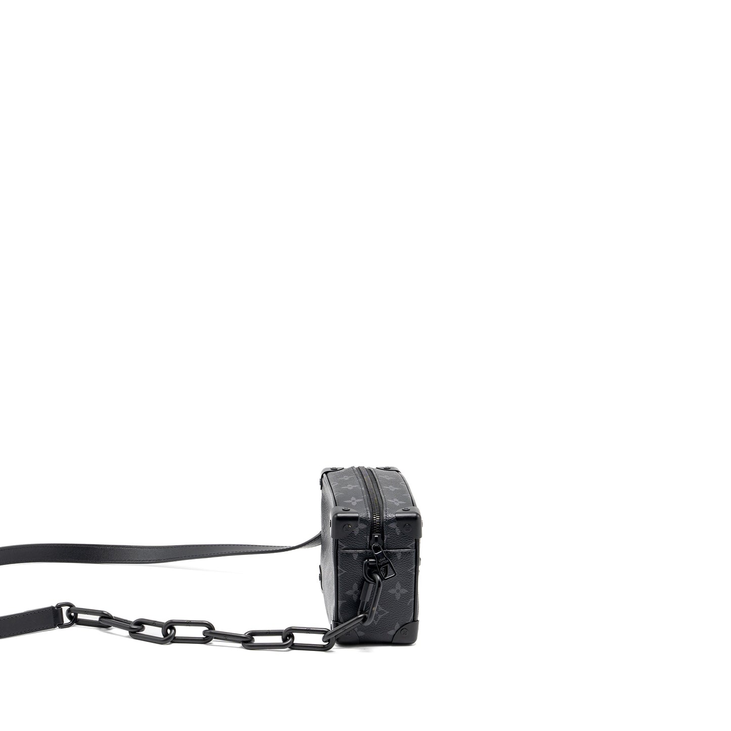 Louis Vuitton Mini Soft Trunk monogram eclipse black hardware