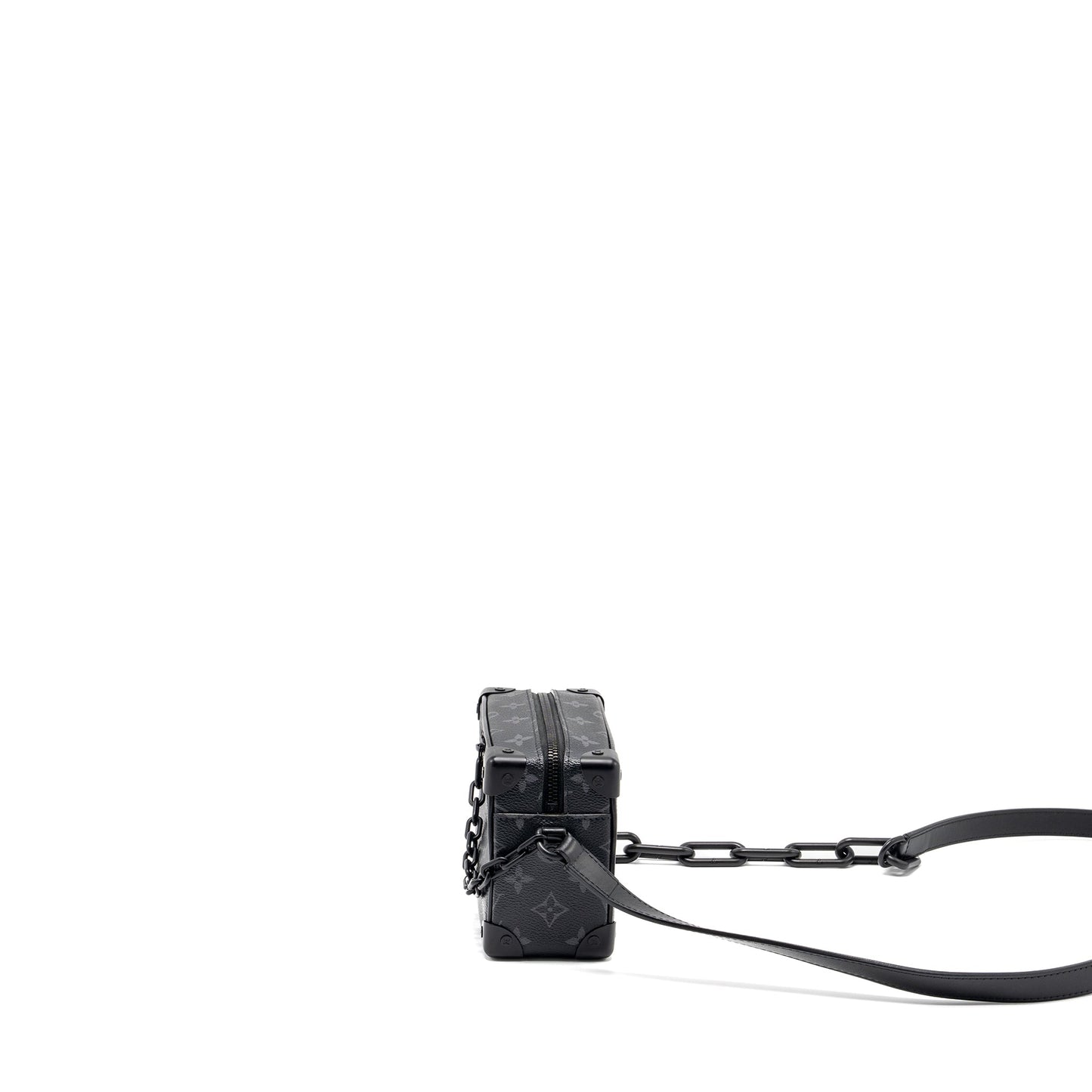 Louis Vuitton Mini Soft Trunk monogram eclipse black hardware