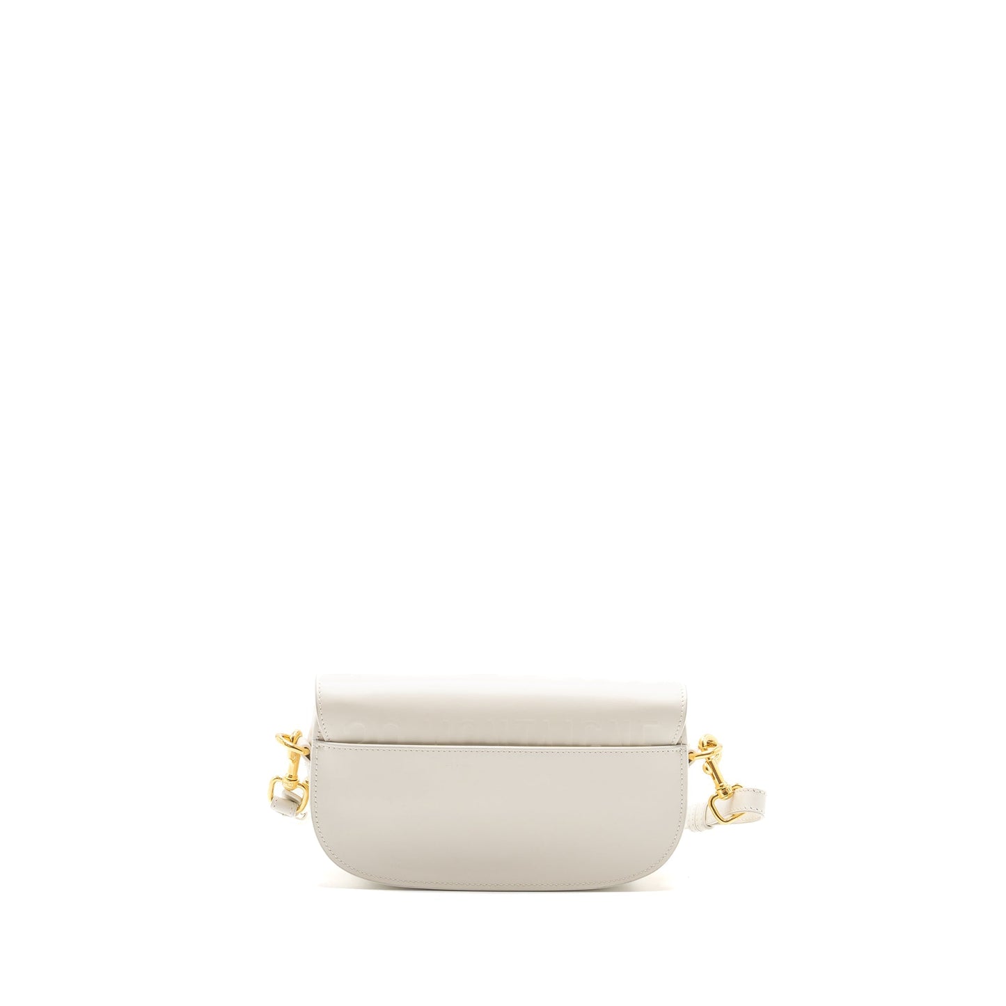 Luxury Dior Bobby East-West Bag Box Calfskin White GHW