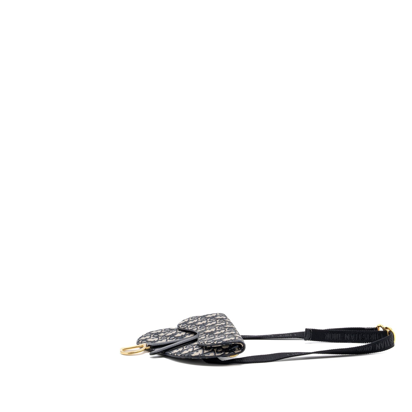 Luxury Dior Saddle Belt Bag Blue Luxury Dior Oblique Jacquard GHW