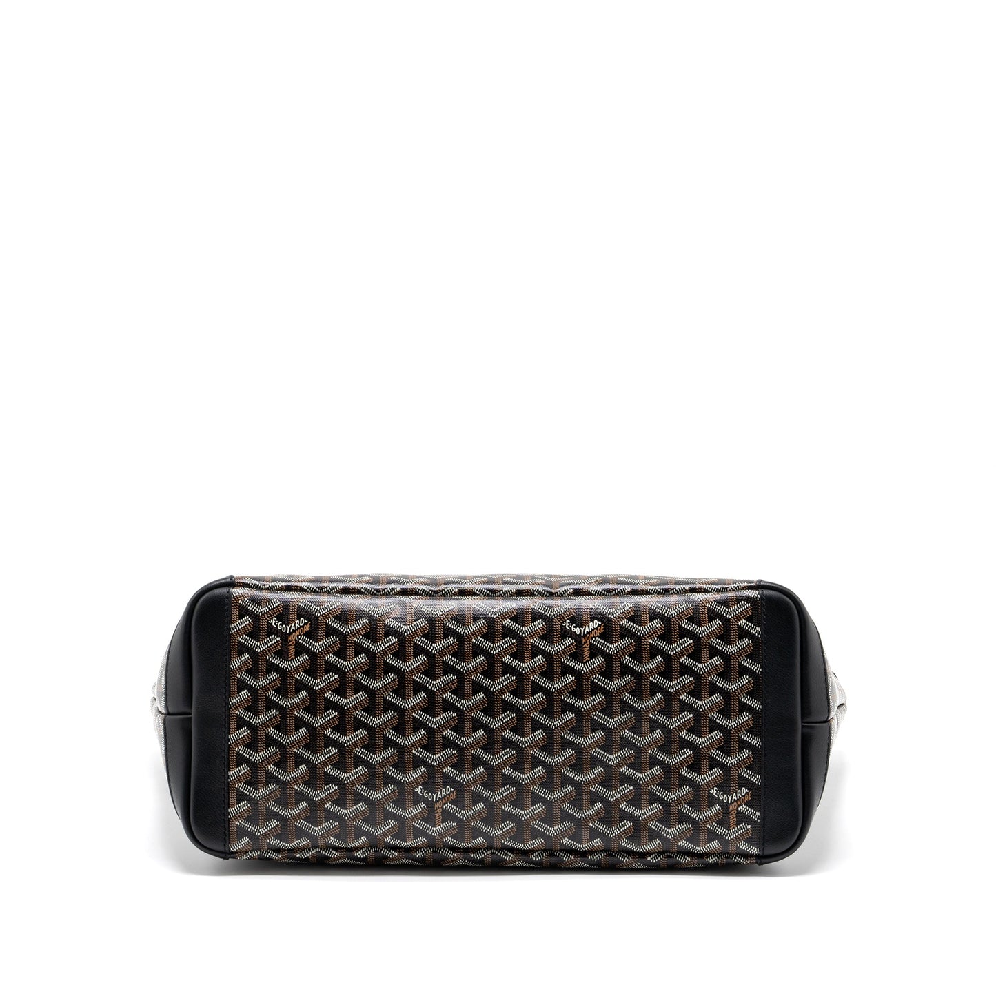 Goyard Artois Tote Goyardine Canvas Black SHW