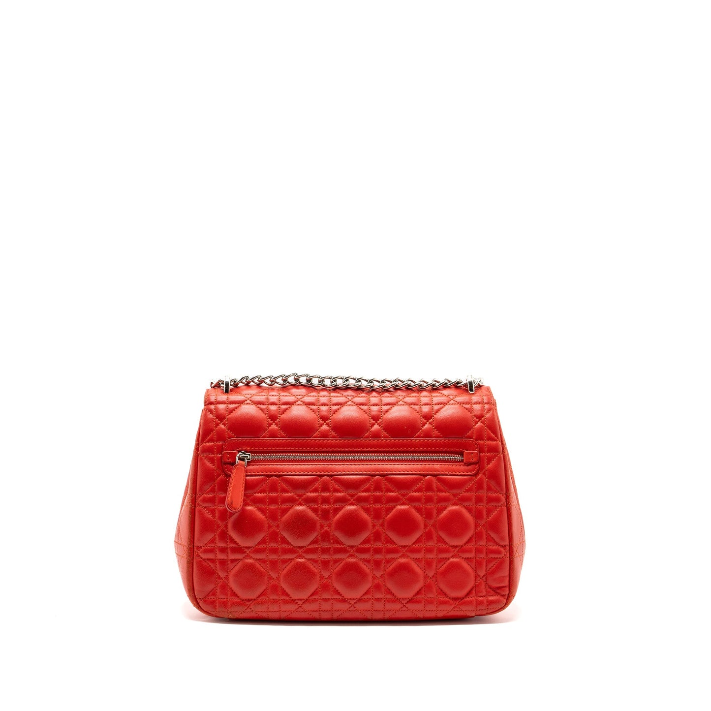 Luxury Dior Miss Luxury Dior Shoulder Bag Lambskin Red SHW
