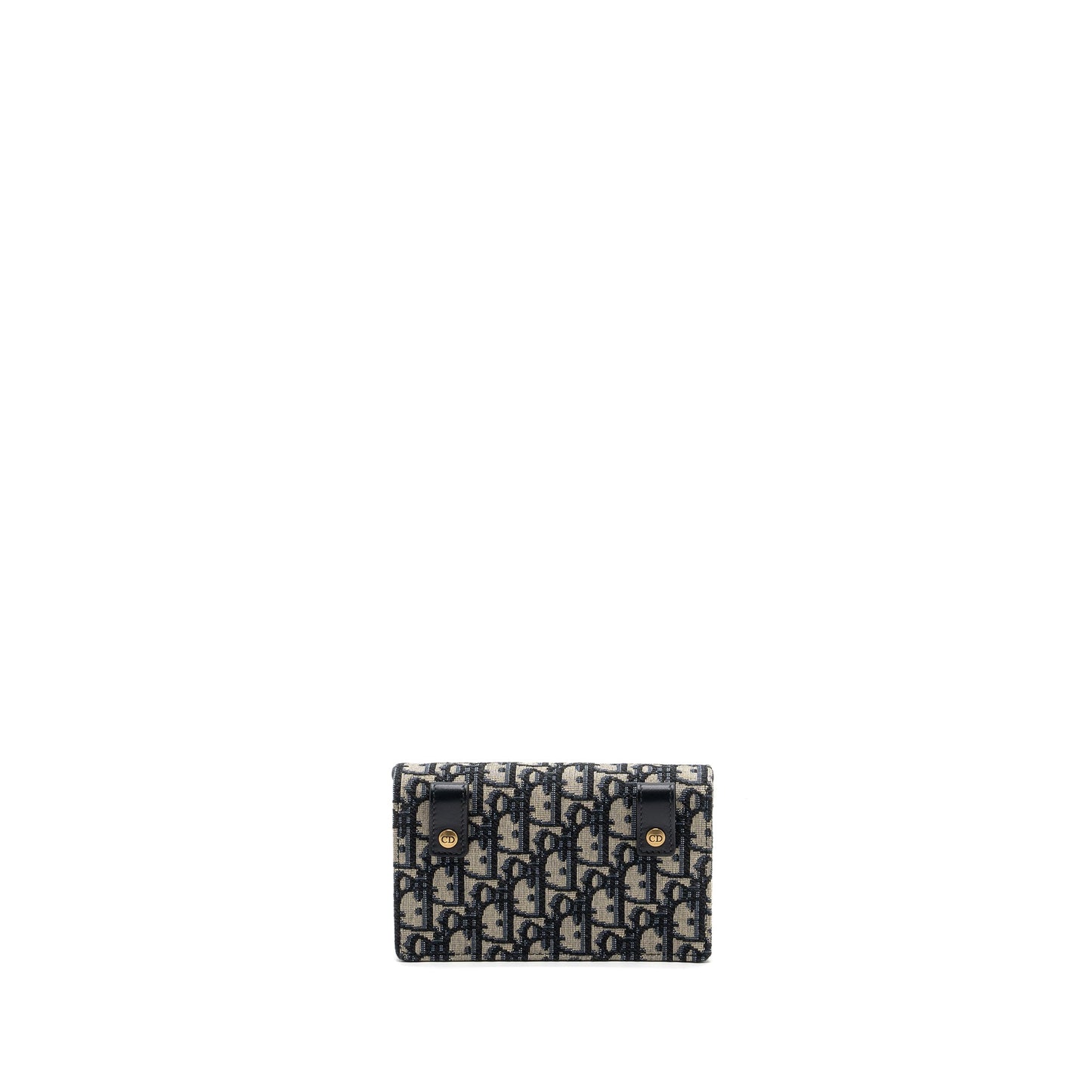 Luxury Dior Saddle Belt Bag Blue Oblique Jacquard Canvas GHW