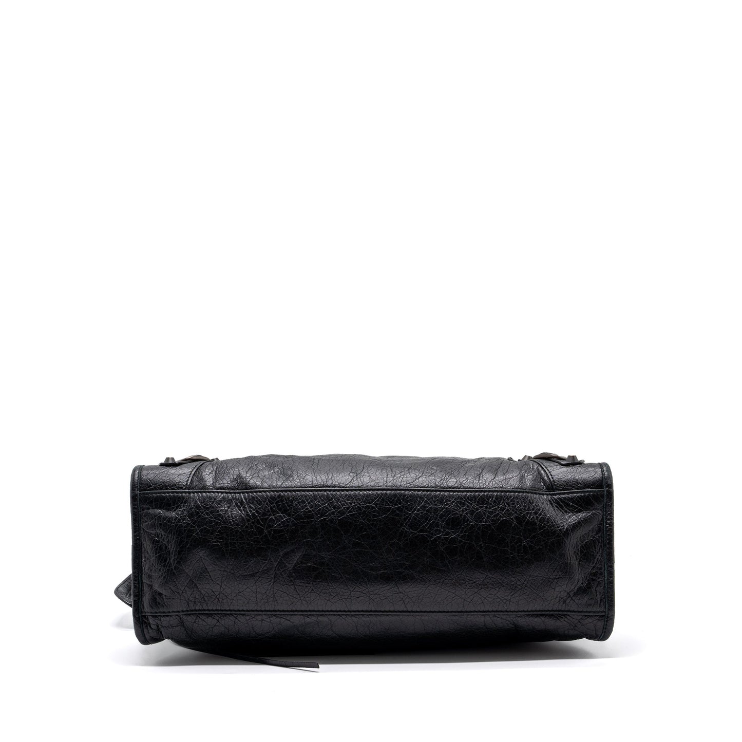 Balenciaga Classic City Bag Leather Black ruthenium silver Hardware