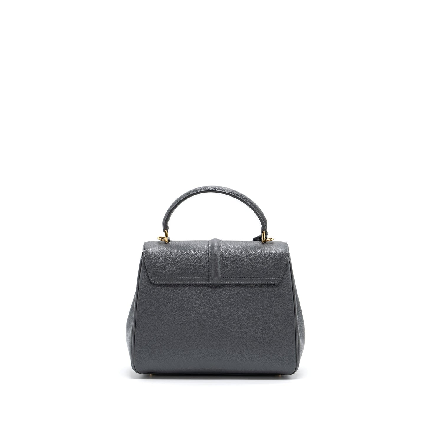 Celine Small 16 Bag Grained Calfskin Grey GHW