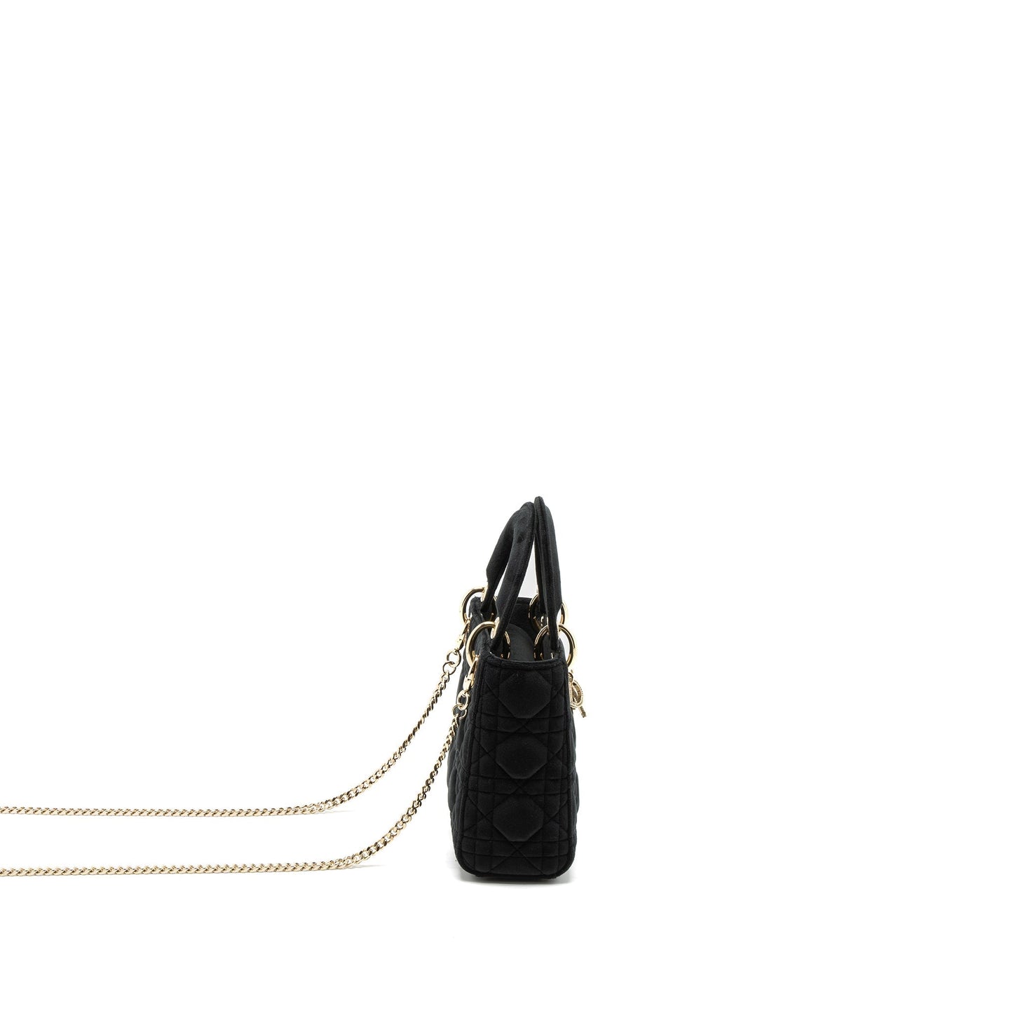 Luxury Dior Mini Lady Luxury Dior Velvet Black LGHW