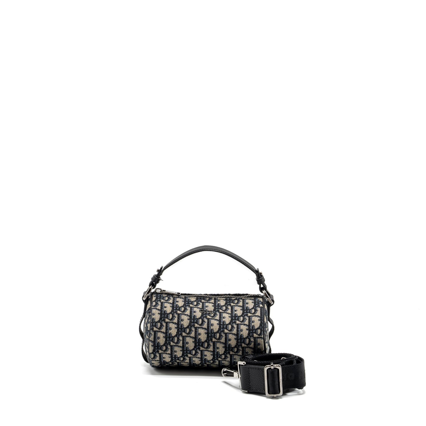 Luxury Dior Homme Messenger Roller Blue Oblique Canvas SHW