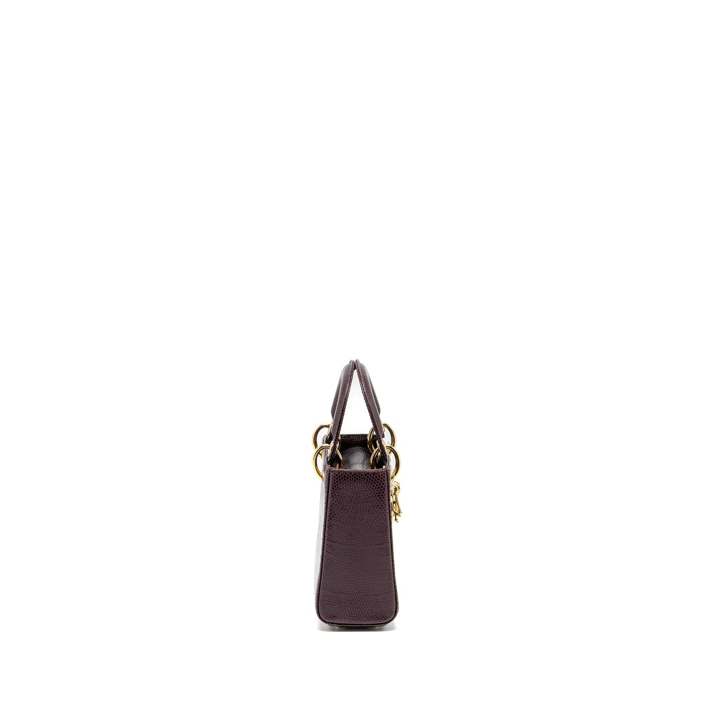 Luxury Dior Mini Lady Luxury Dior Lizard Burgundy LGHW