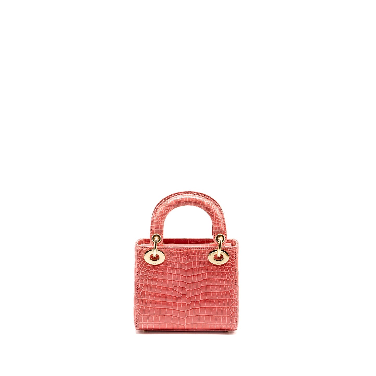 Luxury Dior Mini Lady Luxury Dior Crocodile Pink LGHW