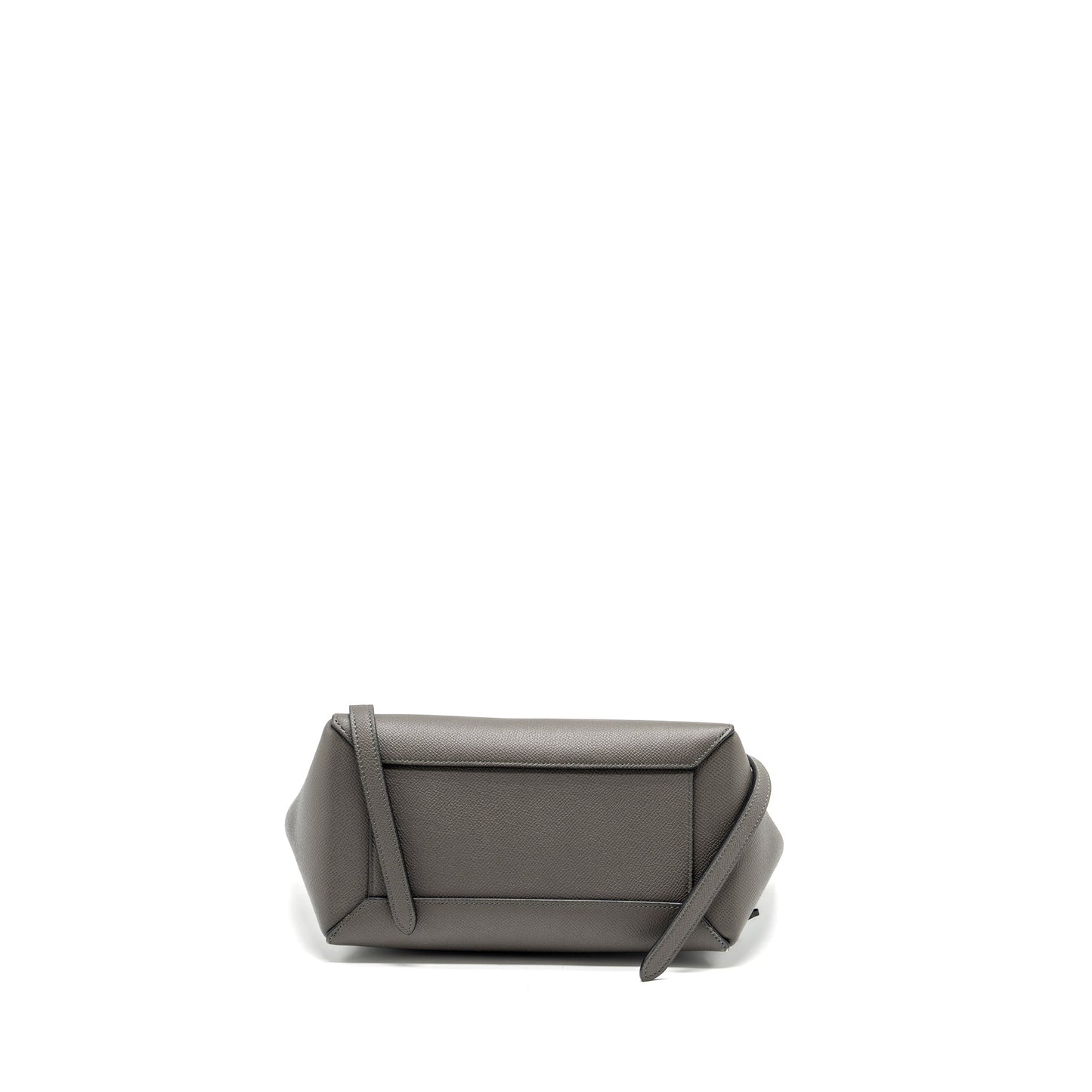 Celine Micro Belt Bag Grained Calfskin Grey GHW