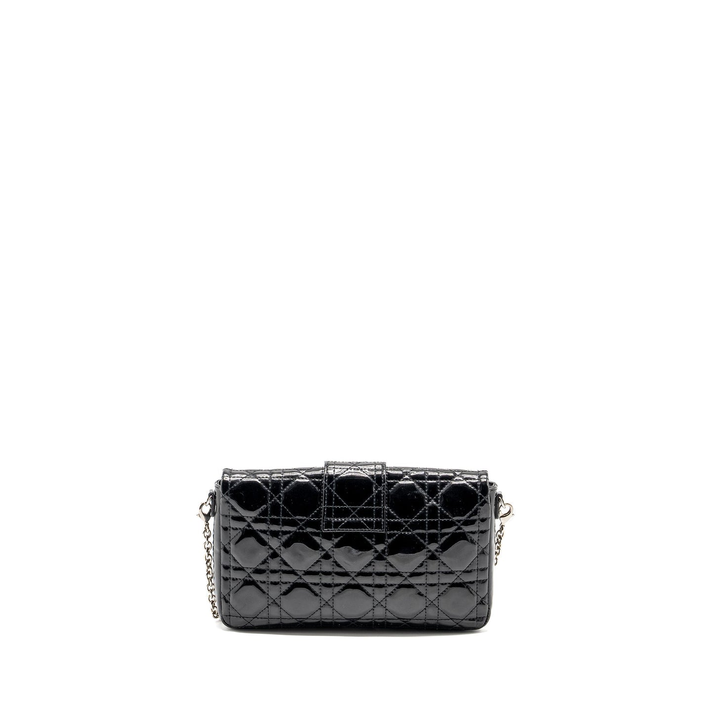 Luxury Dior Miss Luxury Dior Pochette Patent Black SHW