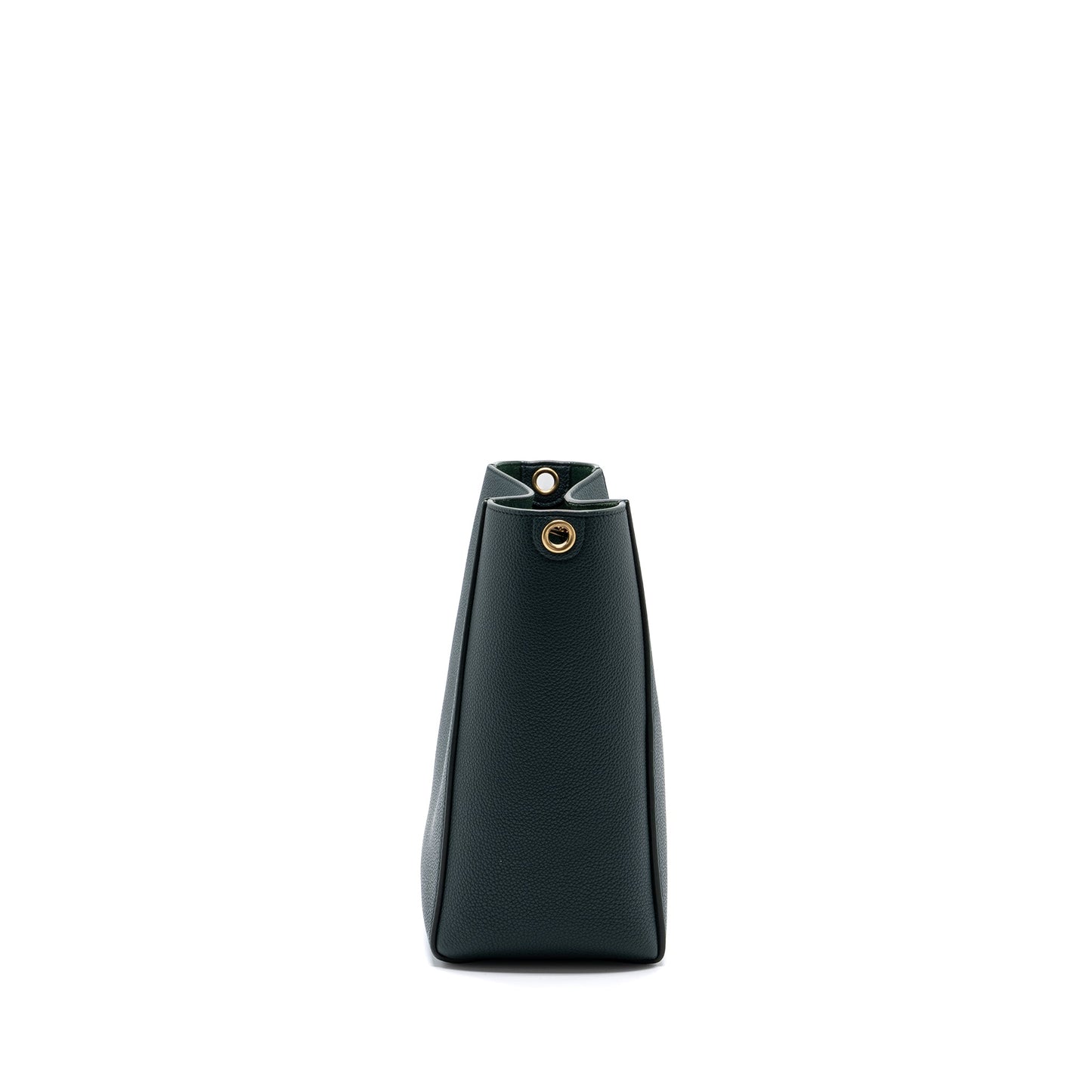 Celine Sangle bucket bag calfskin dark green GHW