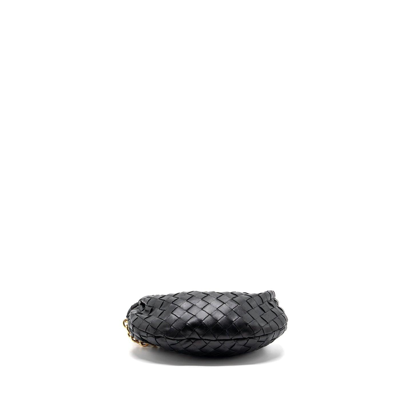 Bottega Veneta Mini Jodie Chain Bag Lambskin Black GHW