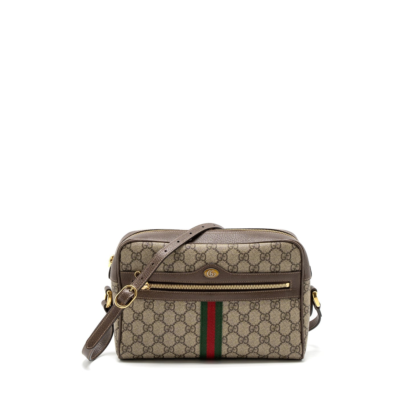 Gucci Ophidia Shoulder Bag GG Supreme Canvas GHW