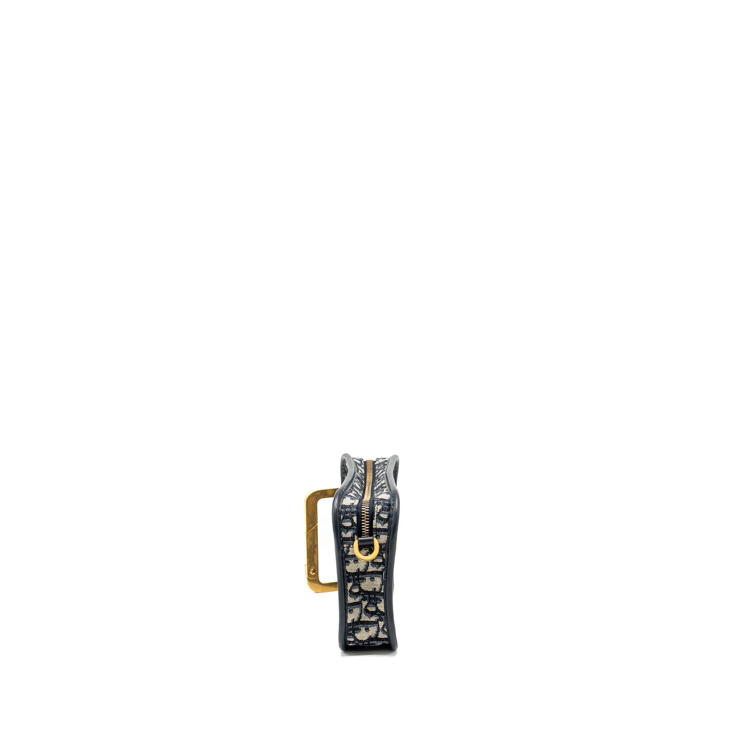 Luxury Dior Oblique Luxury Diorquake Clutch Canvas Blue GHW