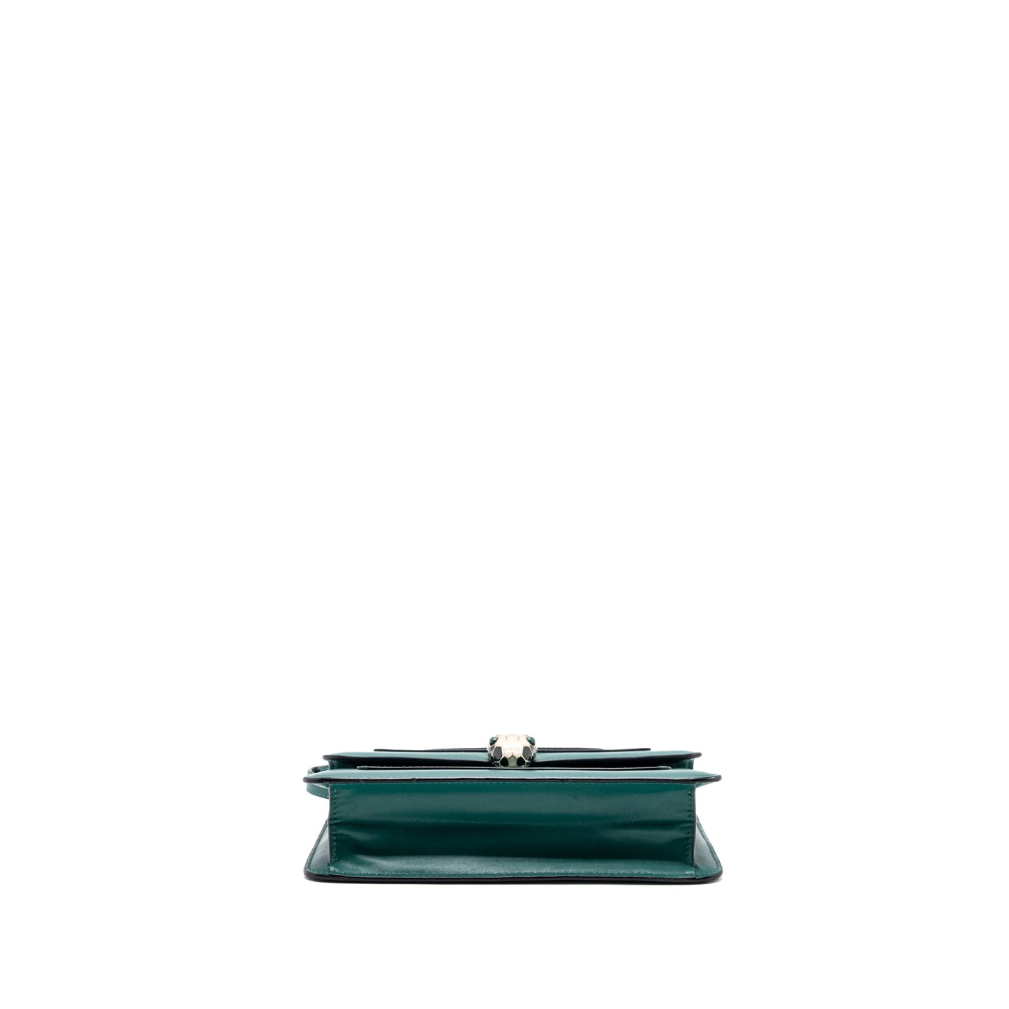 Bvlgari Serpenti Forever Chain Bag Calfskin Green LGHW