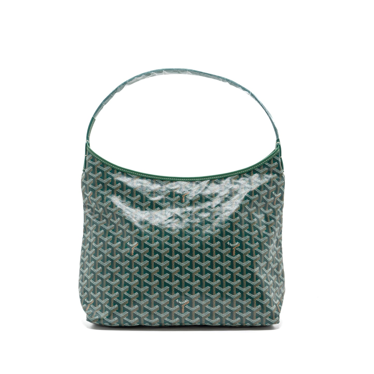 Goyard Boheme Hobo bag goyard line canvas / calfskin green SHW