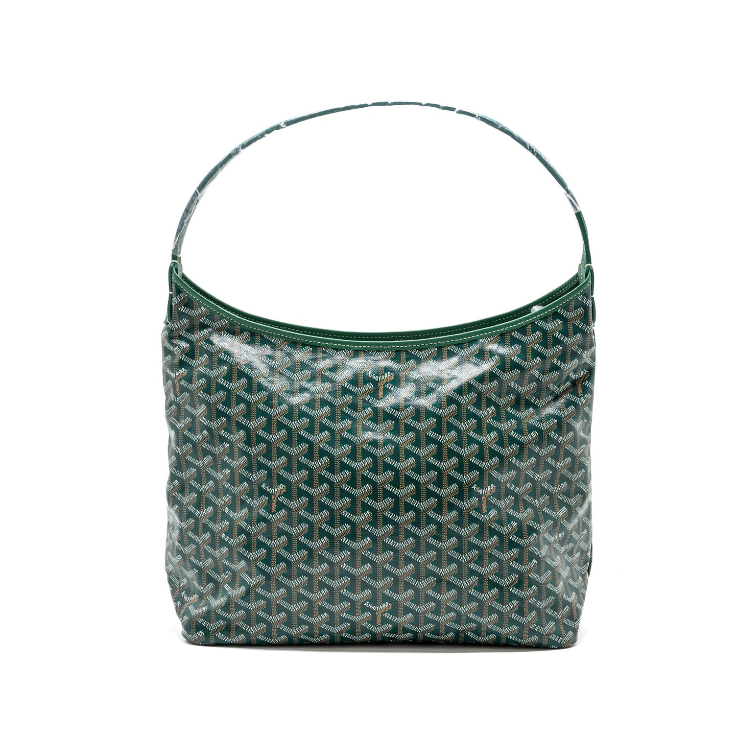 Goyard Boheme Hobo bag goyard line canvas / calfskin green SHW