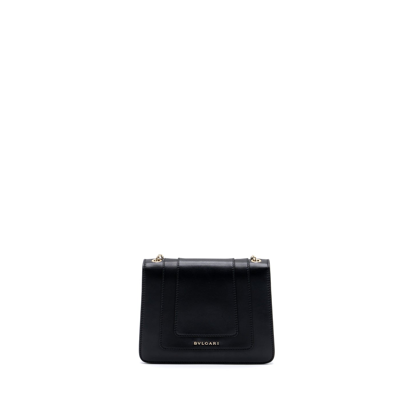 Bvlgari serpenti forever crossbody bag calfskin black LGHW
