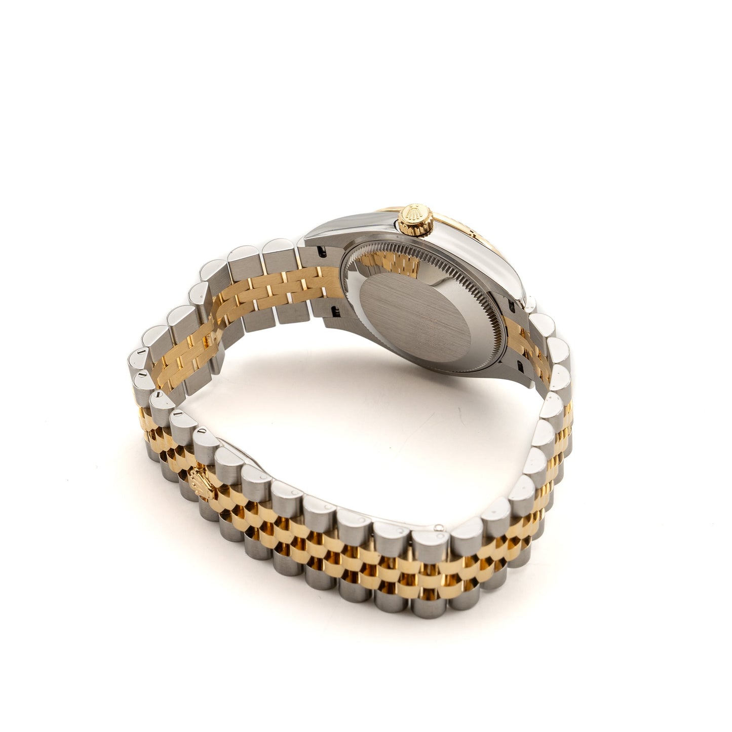 Rolex Datejust 31 Olive Green Set With Diamonds Oystersteel/Yellow Gold Model:278273
