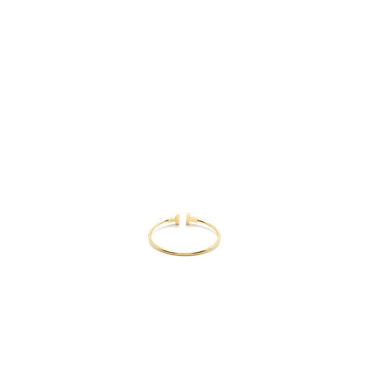 Tiffany Size Small T Wire Bracelet 18K Gold