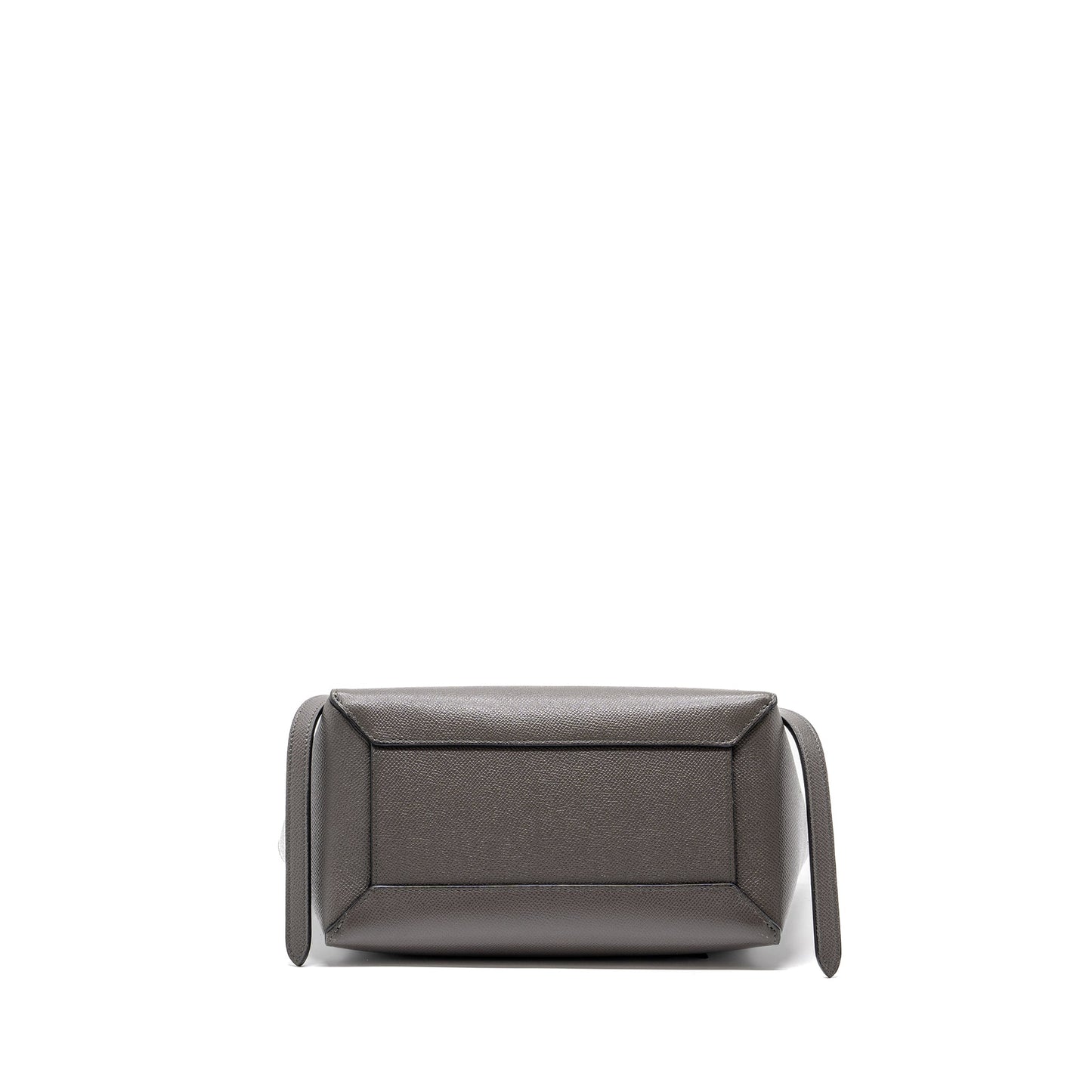 Celine Micro Belt Bag Grained Calfskin Grey GHW