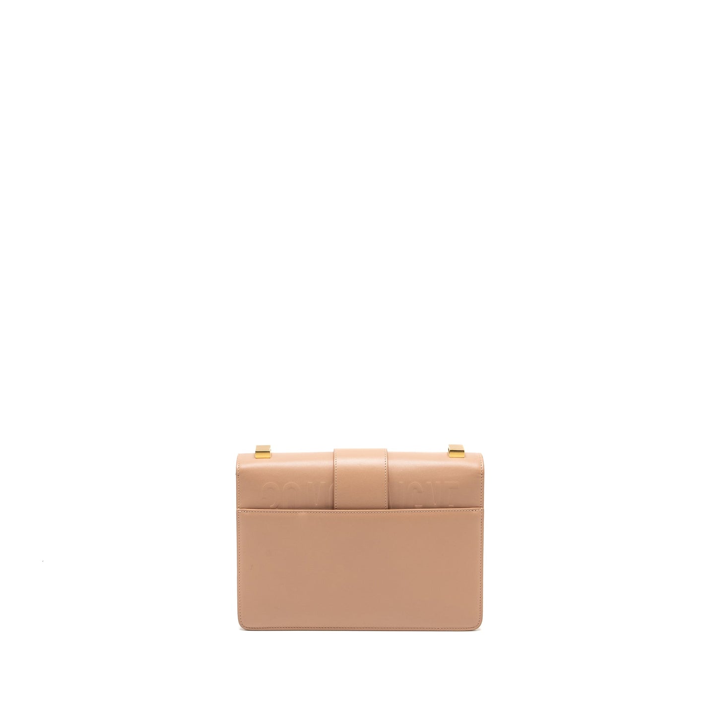 Luxury Dior 30 Montaigne Medium Flap Bag Calfskin Beige GHW