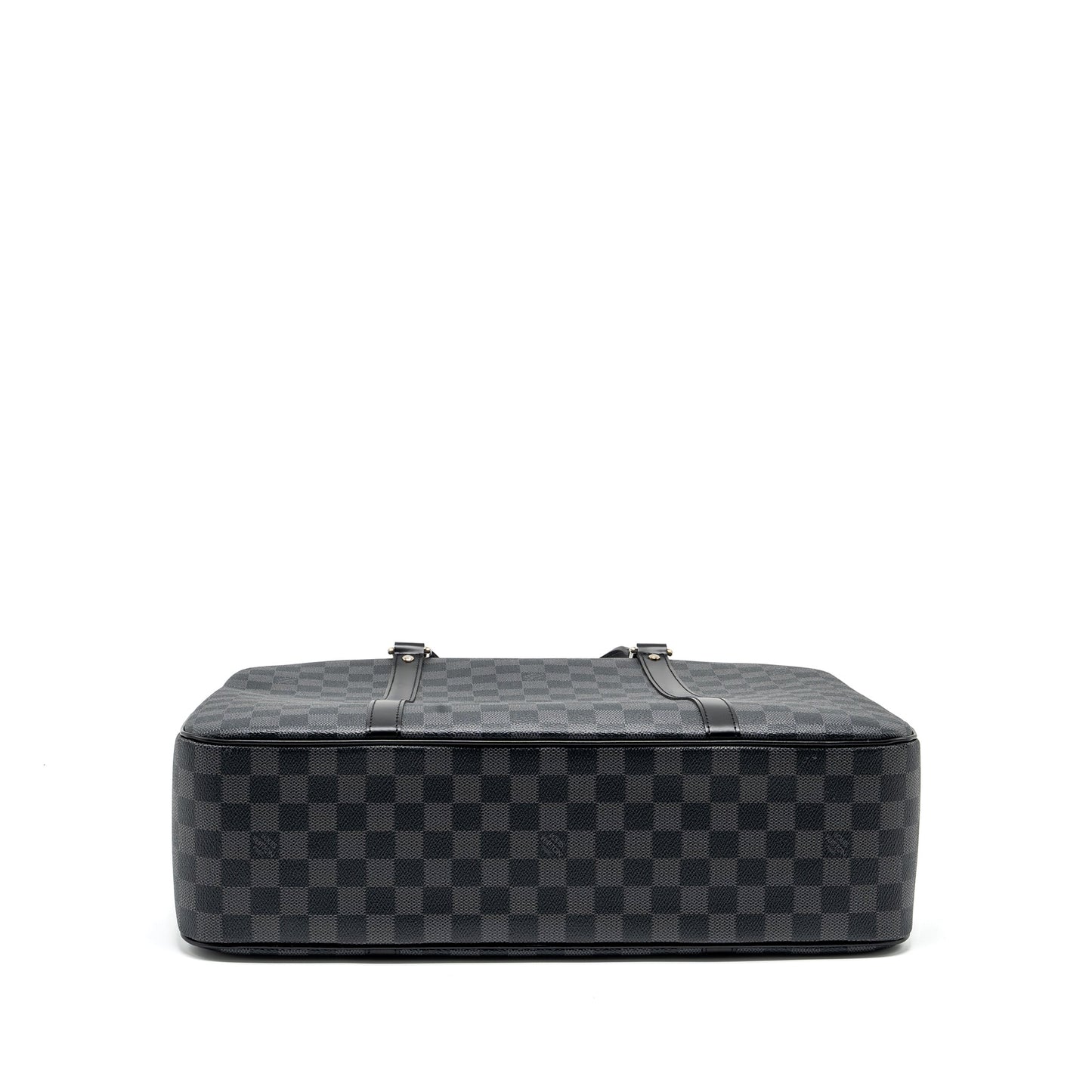 LOUIS VUITTON Briefcase/Document Bag Damier Graphite Canvas Black SHW