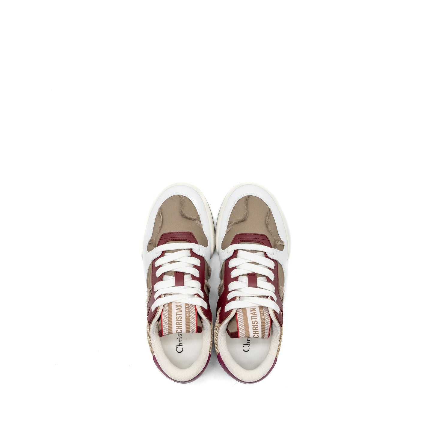 Luxury Dior Size 35 Luxury Dior Travel Sneaker Leather/Nylon Dark Nut/Multicolour