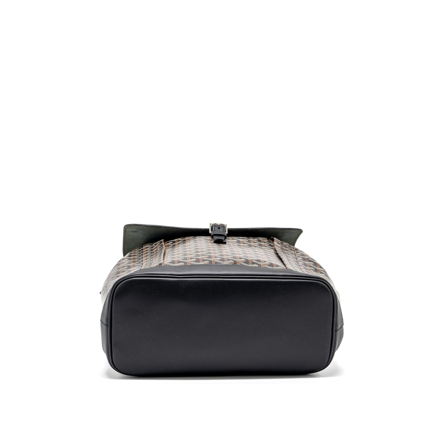 Goyard Alpin Backpack Goyardine Canvas Black SHW