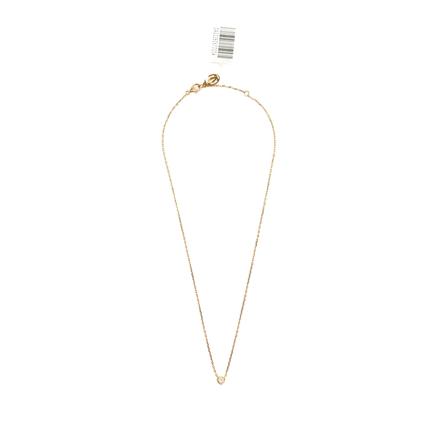 Cartier Diamants Legers Necklace Rose Gold, Diamond