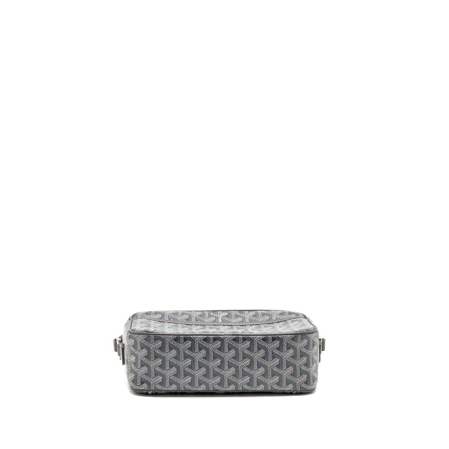 Goyard Cap Vert PM Crossbody Bag Goyardine Canvas/Leather Grey SHW