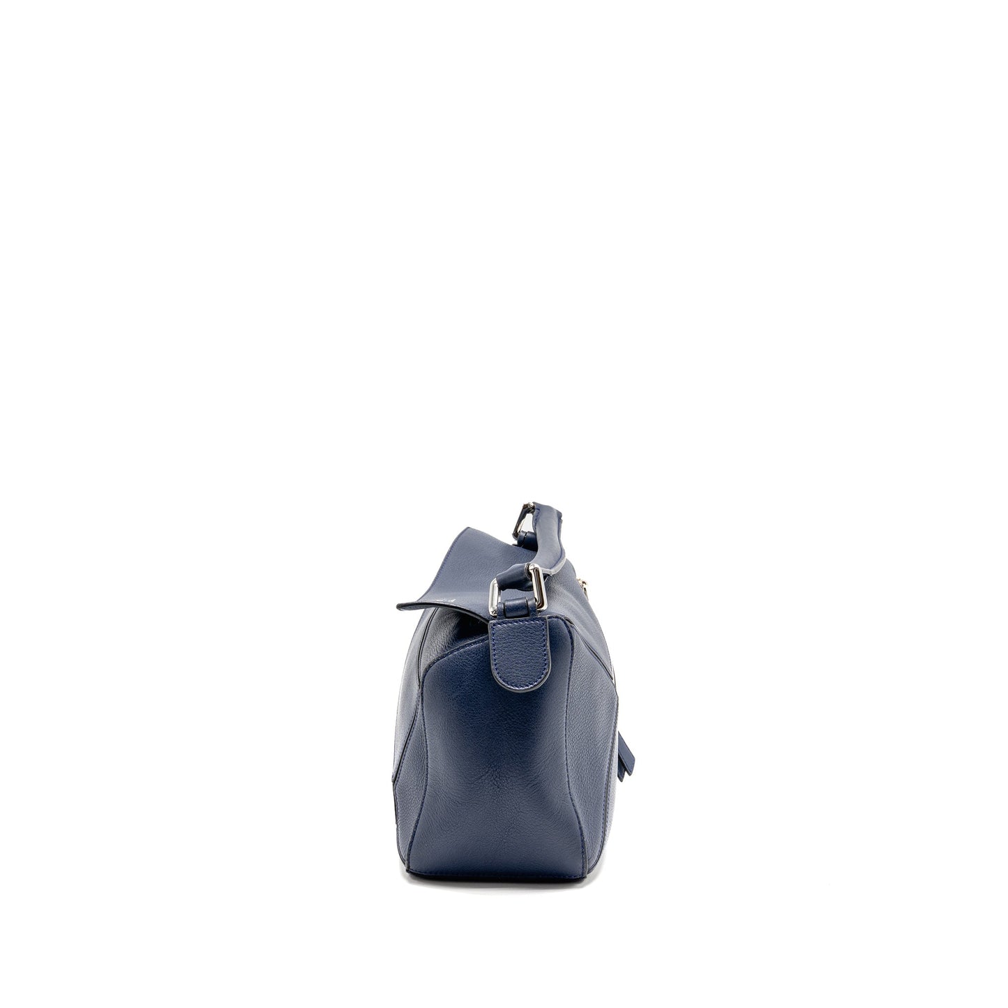 Loewe Small Puzzle Bag Calfskin Navy SHW