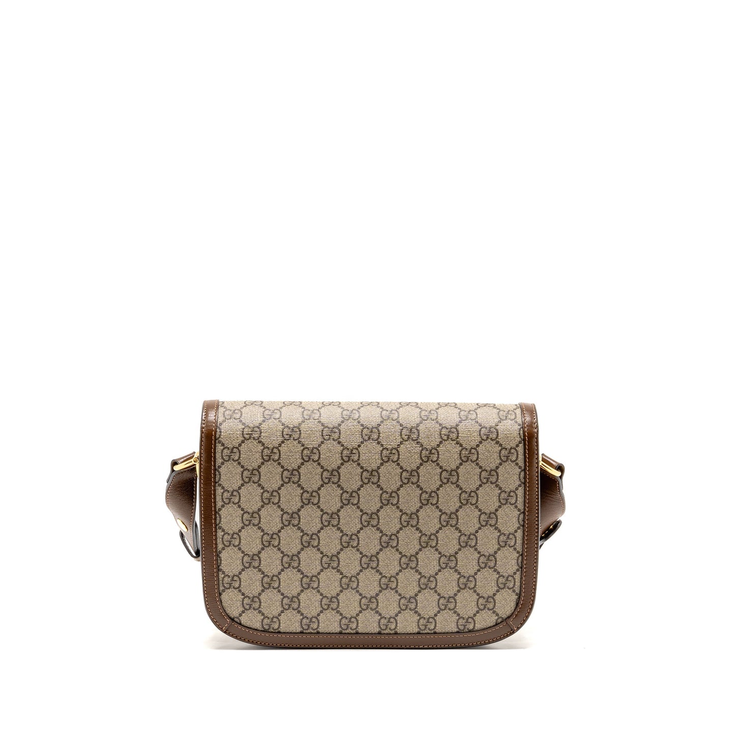 Gucci Horsebit 1955 Shoulder Bag GG Supreme Canvas/Leather Beige/Brown GHW
