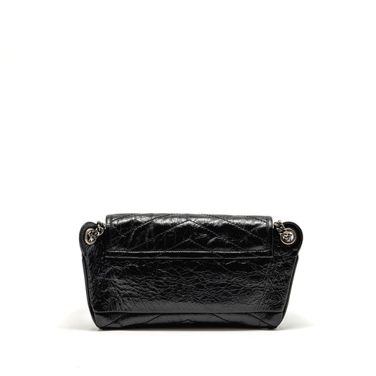 Saint Laurent niki body calfskin black SHW