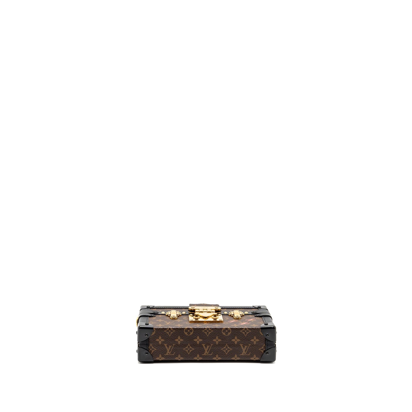 Louis Vuitton Petite Malle Monogram Canvas/Smooth Calfskin GHW