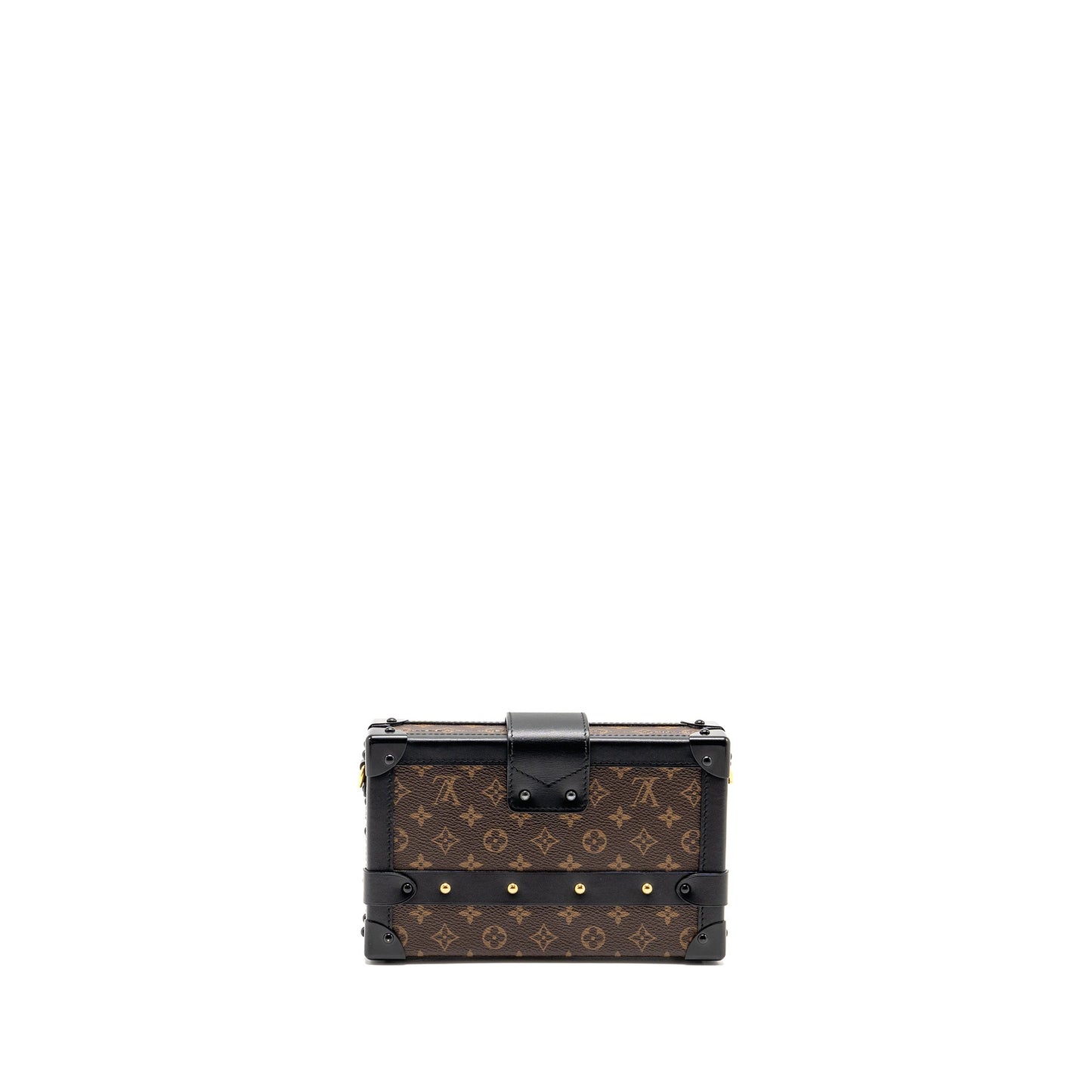 Louis Vuitton Petite Malle Monogram Canvas/Smooth Calfskin GHW