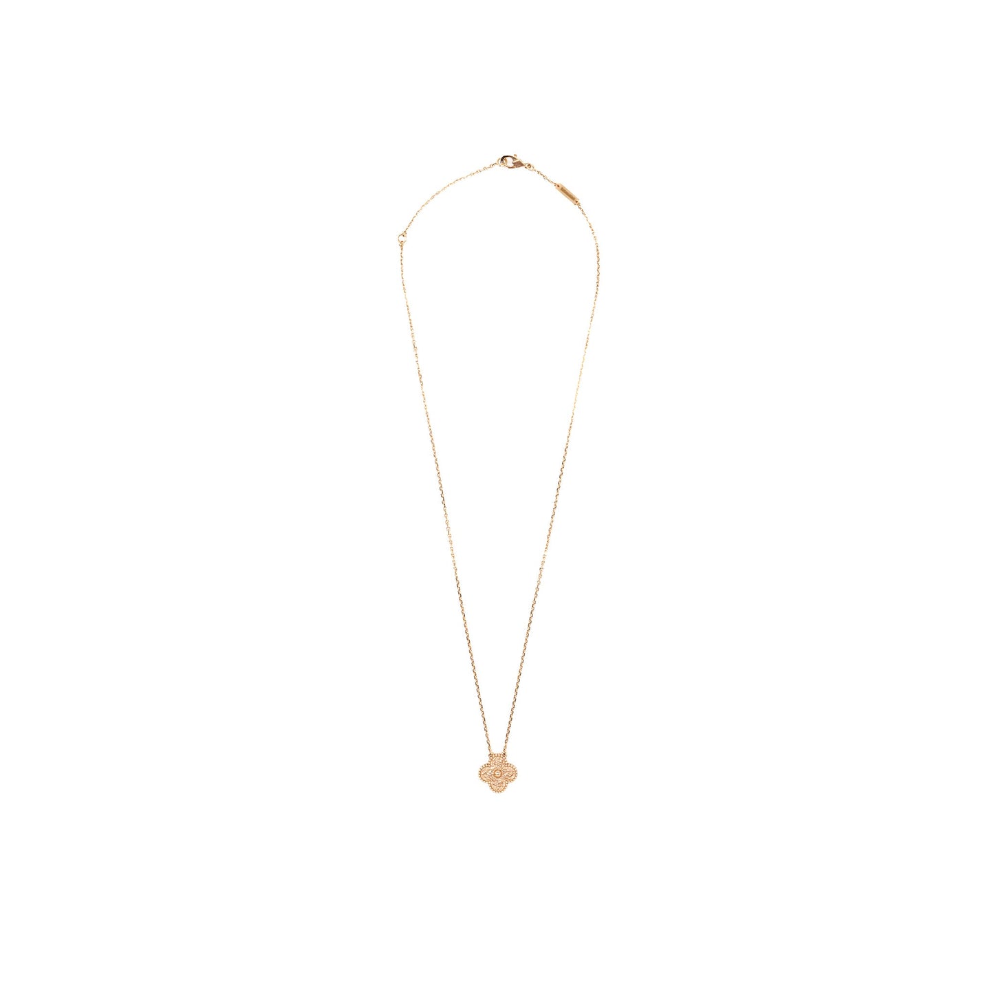 Van Cleef & Arpels Vintage Alhambra Pendant rose gold